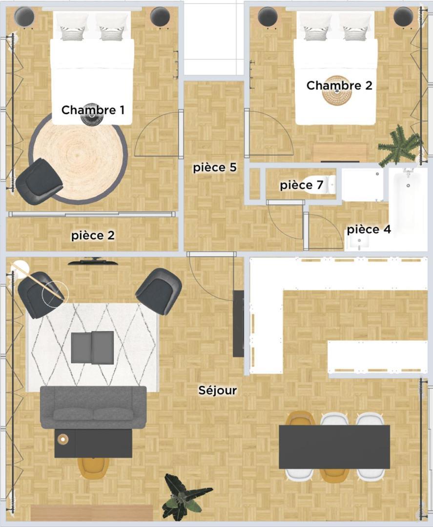 Functional 2 Bedroom Apartment Lille Exterior photo